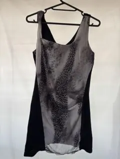 EMODA レオパード柄ノースリーブミニワンピース