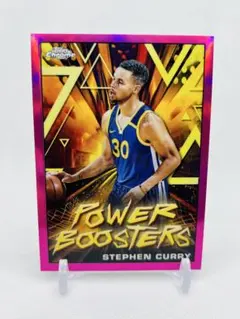 2023-24 Topps Chrome ピンク POWER ステフィン・カリー