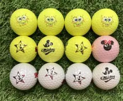DISNEY/WILSON ロストボール　ゴルフボール