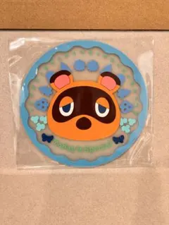 【匿名配送⭐︎24時間以内発送】どうぶつの森　クリアラバーコースター　たぬきち