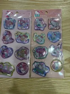 正規品　ウォーターシール　キティ　マイメロ　2種セット