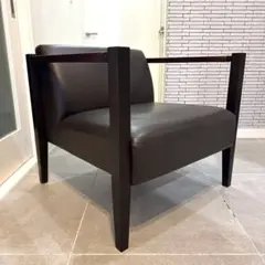 美品□リッツ・ハンセン□フレッド ラウンジチェア ブルー系