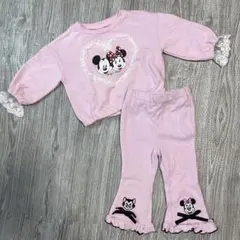 ミッキー ミニー スウェットセット 90 cm