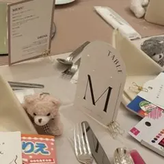 テーブルナンバー A-Oセット