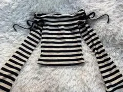 ボーダーオフショルダー