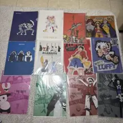 ONE PIECE クリアファイル 11枚セット