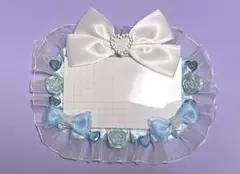 推し活 名前ケース 硬質ケースデコ トレカケース ハンドメイド リボン