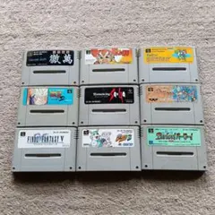 スーパーファミコン ソフト 9本セット