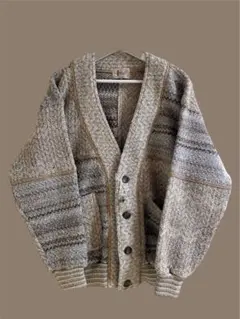 used EDOLCE ELEGANT ヘリンボーンカーディガン