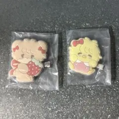 mikko リルアラモード フロッキー ヘアクリップ ラテ パフ