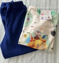 ピクミン　裏起毛　光るパジャマ　140 新品