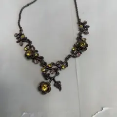 ミハエルネグリン　ネックレス イエロー　ブラウンのサムネイル