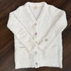 ジェラートピケVネックカーディガン