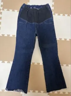 MRさま専用 【LEPSIM】マタニティ デニム パンツ　インディゴ切りっぱなし