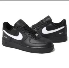 Nike Air Force 1 Supreme ブラック/ホワイト