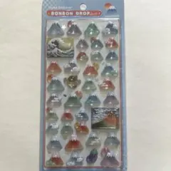 【正規品】和柄・ボンボンドロップシール 富士山