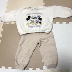 ディズニー　パジャマ　ミッキー　ミニー　100cm