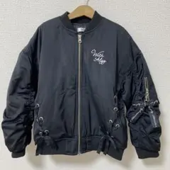 ALGY りぼんチャーム付きレースアップブルゾンのサムネイル