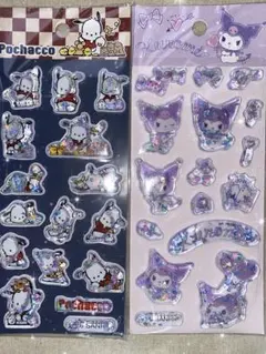 【海外限定・正規品】サンリオキャラクターズ　ウォーターインシール★2枚セット