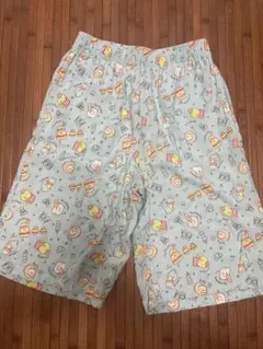 すみっコぐらし　ステテコ　ハーフパンツ　部屋着　130 ユニクロ　ズボン　キッズのサムネイル