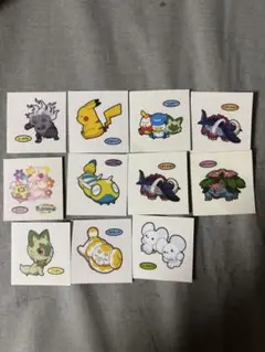 ポケモンパンシール11枚セット