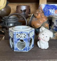 蓋置　祥瑞　一閑人　高野昭阿弥作（共箱）茶道具 蓋置 祥瑞 一閑人 高野昭阿弥作（共箱）茶道具 - メルカリ