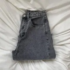着画あり　SHEIN DAZY スラントポケット ボーイフレンドジーンズ