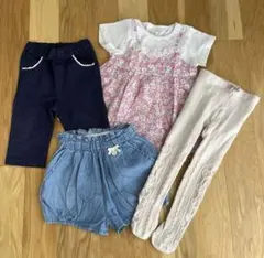 petit main プティマイン　女の子 春夏服 まとめ売り　90