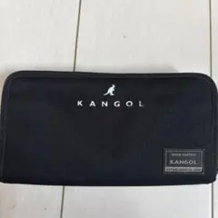 KANGOL 長財布 ブラックのサムネイル