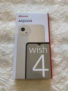 【新品・未使用】AQUOS wish 4 (SH-52E) ホワイト