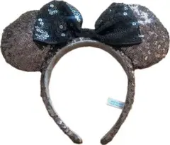 【極美品】ディズニー ミニー カチューシャ スパンコール　【即日発送】