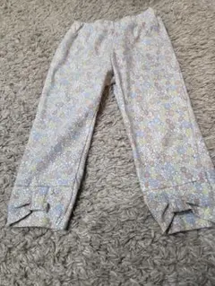 アプレレクール 花柄裾りぼんパンツ