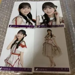 乃木坂46 一ノ瀬美空　ビリヤニ　封入　生写真　4種コンプ　2