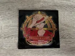 ワンピース USJ ユニバ サンジの海賊レストラン サンレス　コースター　ルフィ