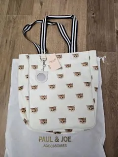 タグ付き　ポール&ジョー　美品バッグ　猫　未使用 A4OK