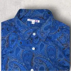 ユニクロ　UNIQLO LIBERTY コラボ　ペイズリー　半袖シャツ　XLのサムネイル