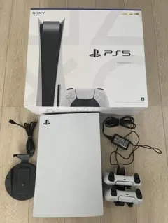 【セット販売】PS5 本体 + コントローラー2個+ 充電スタンド