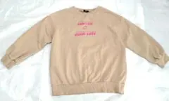 【150】［JENNI LOVE］ベージュ トレーナー