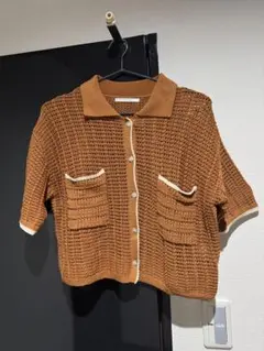 RETRO GIRL 半袖カーディガン