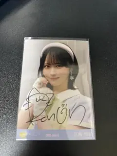ニアジョイ ≒JOY 江角怜音 直筆 サイン 4th ANNIVERSARY - メルカリ