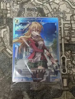 軌跡TCG vol.2 アリサ・ラインフォルト BOX特典 ホロ仕様 - メルカリ