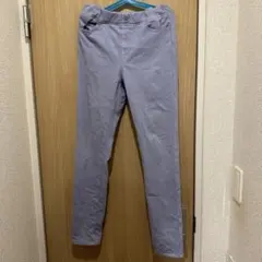 薄紫 スリムフィットパンツ