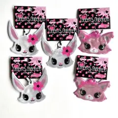 Ruby & Friends リフレクター キーホルダー2種5個　サンリオ　反射