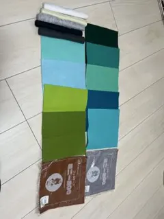 フェルト　カット生地　まとめ売り