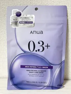 新品　Anua アヌア レチノール 0.3+ ナイアシン ナイトケアマスク