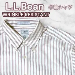【人気】L.L.Bean WRINKLE RESISTANT 半袖シャツのサムネイル