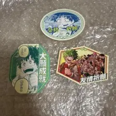 僕のヒーローアカデミア ヒロアカ お守りステッカー　緑谷出久 A組