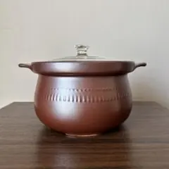 未使用品！ウィルセラム　超耐熱セラミック製　両手鍋　深鍋　恵那セラミクスのサムネイル