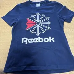 Reebok ネイビー Tシャツ Sのサムネイル