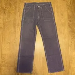 ストライプペインターパンツ